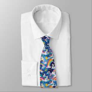 Magical Unicorns and Rainbows Neck Tie