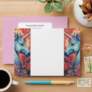 Magical Unicorns Envelope