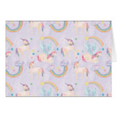 Magical Unicorns Pattern (Front Horizontal)