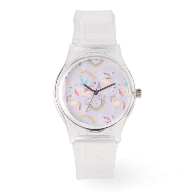 Magical Unicorns Pattern Watch (Front)