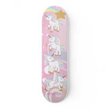 Magical Unicorns Skateboard