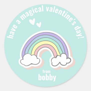 Magical Valentine's Day - Cute Kids Rainbow 