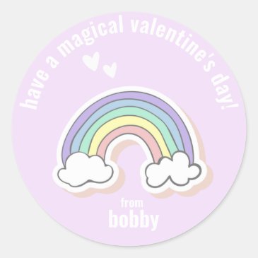 Magical Valentine's Day - Cute Kids Rainbow