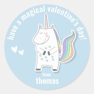 Magical Valentine's Day - Cute Kids Unicorn 