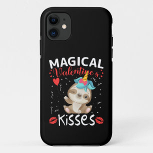Magical Valentine's Kisses iPhone 11 Case