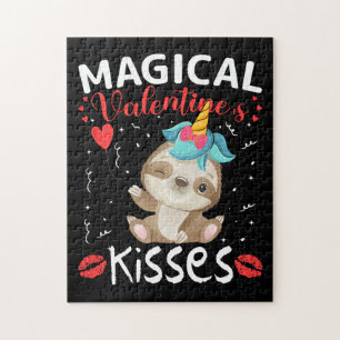 Magical Valentine's Kisses Jigsaw Puzzle