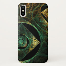 Magical Vibrations Abstract Art iPhone X Case