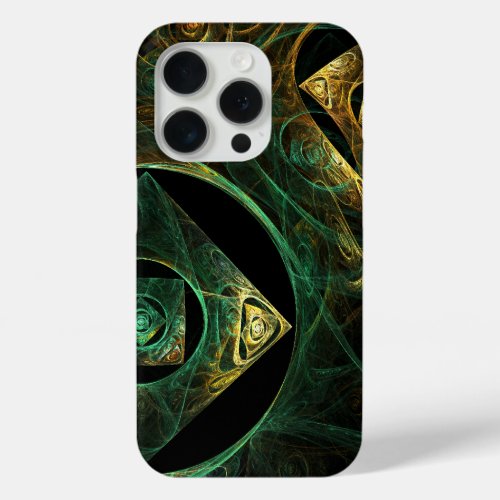 Magical Vibrations Abstract Art iPhone 15 Pro Case