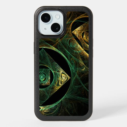 Magical Vibrations Abstract Art iPhone 15 Case