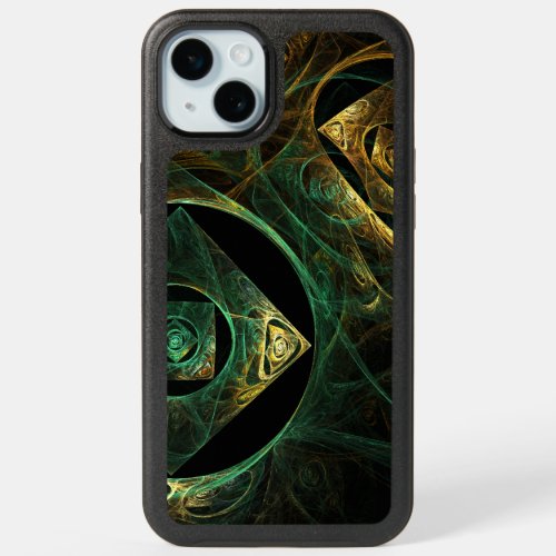 Magical Vibrations Abstract Art iPhone 15 Plus Case
