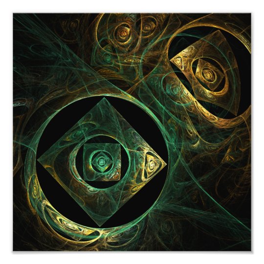 Magical Vibrations Abstract Art Photo Print