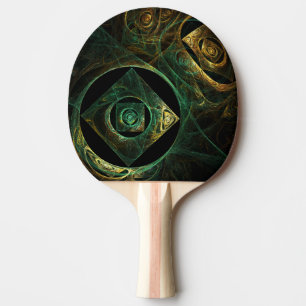 Magical Vibrations Abstract Art Ping-Pong Paddle