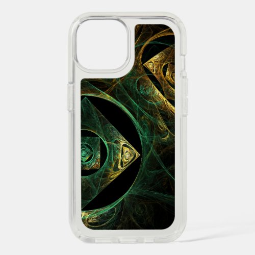 Magical Vibrations Abstract Art iPhone 15 Case