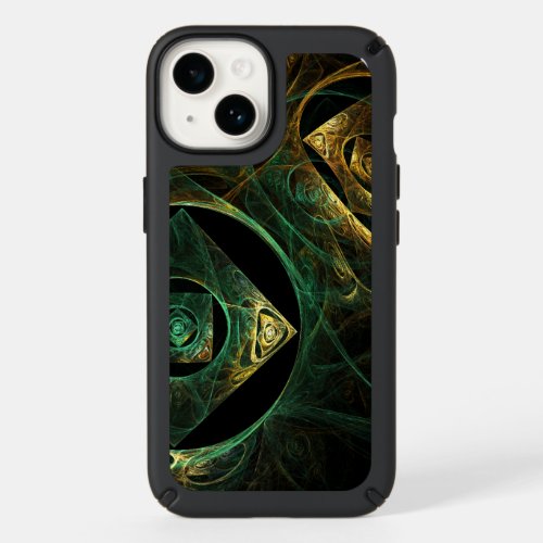 Magical Vibrations Abstract Art Speck iPhone 14 Case