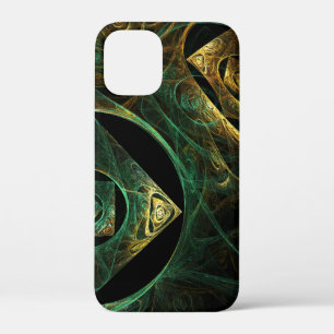 Magical Vibrations Abstract Fractal Art Design iPhone 12 Mini Case
