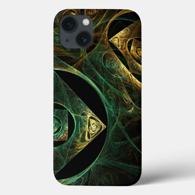 Magical Vibrations Abstract Fractal Art Design Case-Mate iPhone Case (Back)