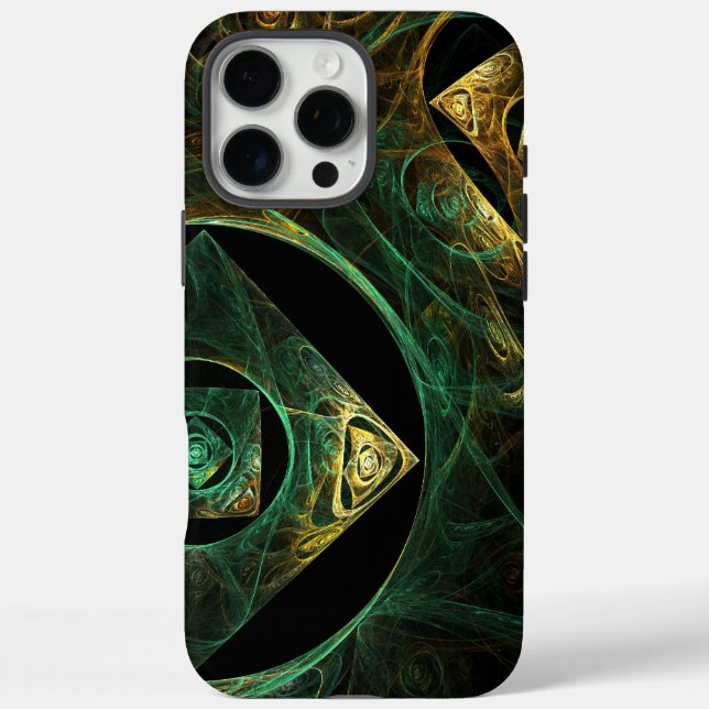 Magical Vibrations Abstract Fractal Art Design Case-Mate iPhone Case (Back)