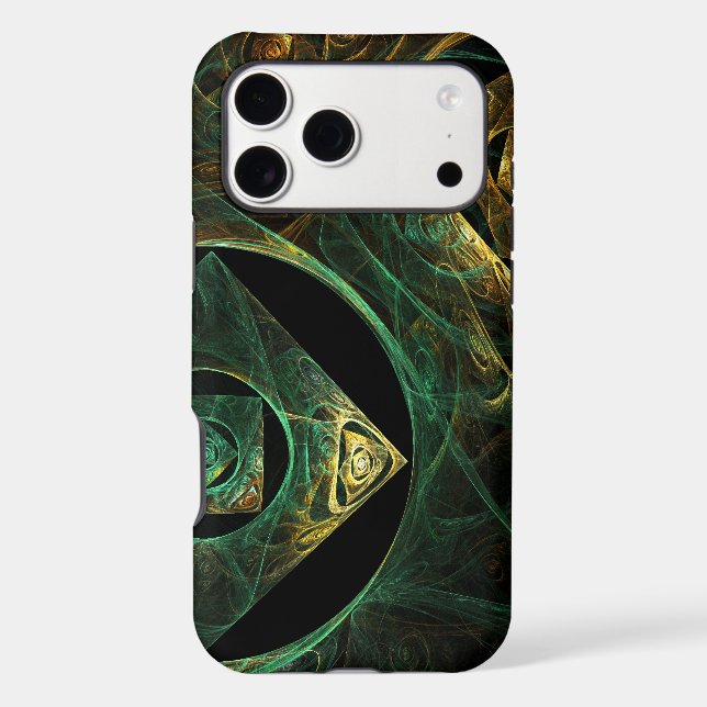 Magical Vibrations Abstract Fractal Art Design Case-Mate iPhone Case (Back)