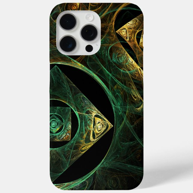 Magical Vibrations Abstract Fractal Art Design Case-Mate iPhone Case (Back)