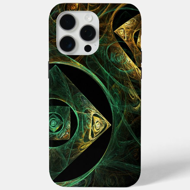 Magical Vibrations Abstract Fractal Art Design Case-Mate iPhone Case (Back)