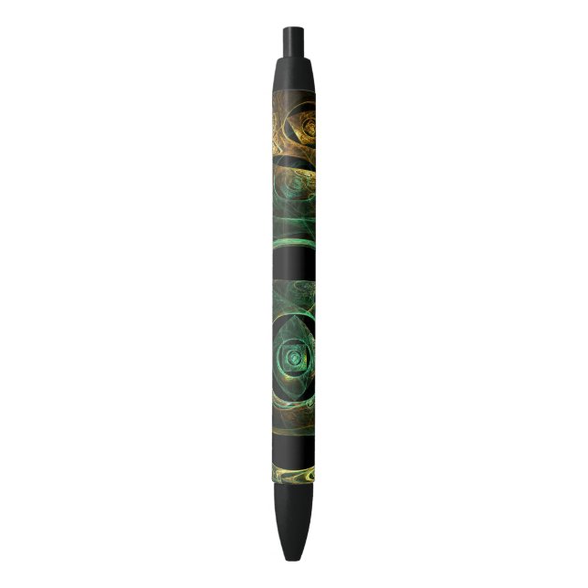 Magical Vibrations Abstract Fractal Art Design Pen (Front Vertical)