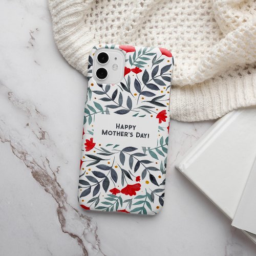 Magical Watercolor Garden Mothers Day iPhone 11 Case
