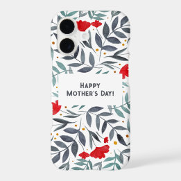 Magical Watercolor Garden Mother's Day iPhone 17 Case