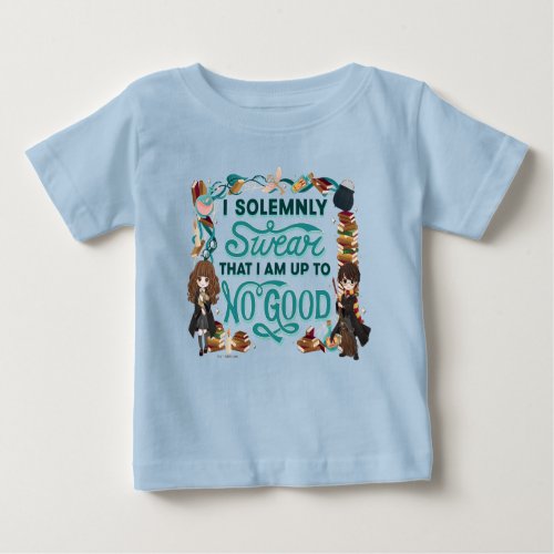 Magical Watercolor I Solemnly Swear Baby T_Shirt