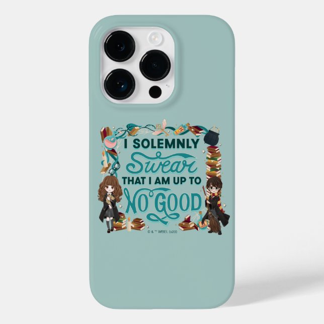 Magical Watercolor "I Solemnly Swear" Case-Mate iPhone Case (Back)