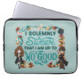 Magical Watercolor "I Solemnly Swear" Laptop Sleeve