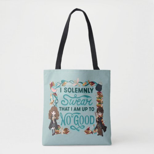 Magical Watercolor I Solemnly Swear Tote Bag