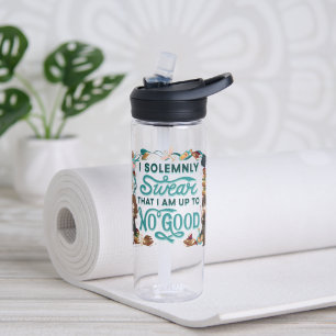Magical Watercolor "I Solemnly Swear" Water Bottle