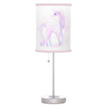 Magical Watercolor Unicorn Art Table Lamp at Zazzle