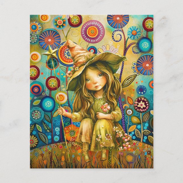 Magical Whispers Amongst The Flowers (Front)