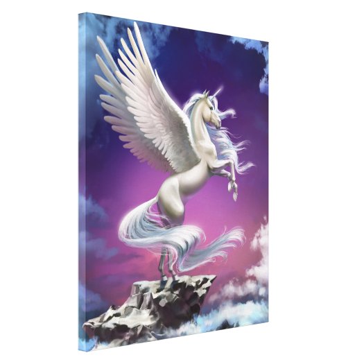 Magical White Unicorn Fantasy