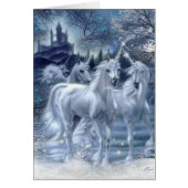Magical Winter Unicorn Fantasy (Front)