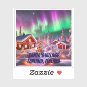 Magical Winter Wonderland: Santa's Village Sticker