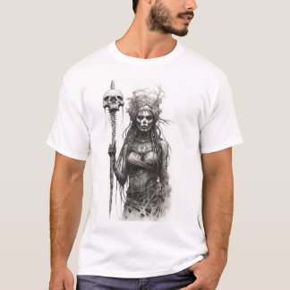 Magical Witch Doctor Standing Pose T-shirt