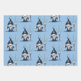 Magical Wizard Wrapping Paper Sheets