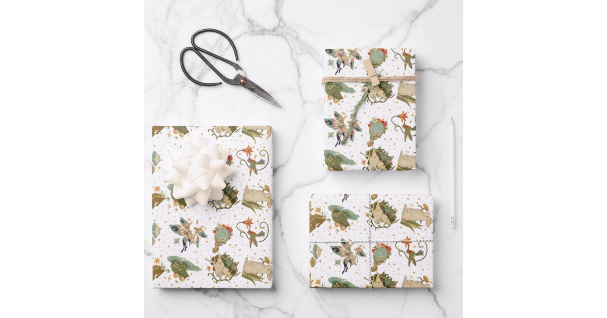 Magical Woodland Wrapping Paper by Nicnak