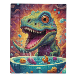Magical World of Dino Delights Jigsaw Puzzle