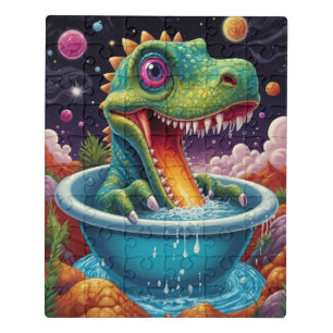 Magical World of Dino Delights Jigsaw Puzzle