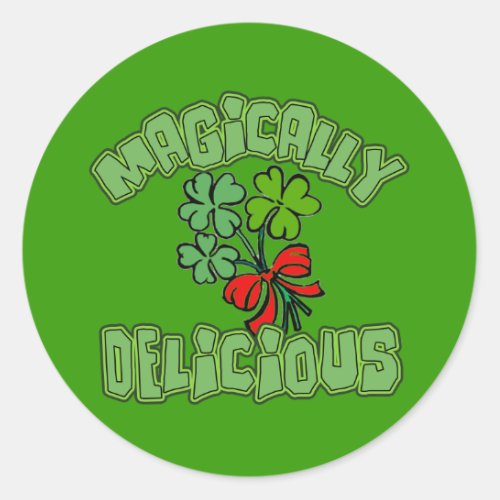 Magically Delicious Classic Round Sticker