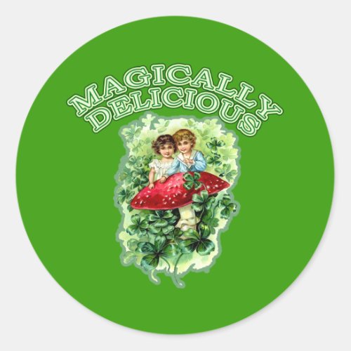 Magically Delicious Classic Round Sticker