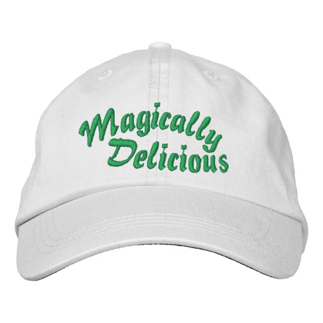 Magically Delicious Embroidered Hat (Front)