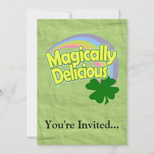 Magically Delicious Invitation