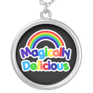 Magically Delicious Silver Plated Necklace