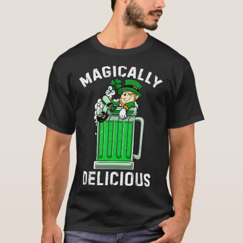 Magically Delicious St Patricks Day Drinking Tee B