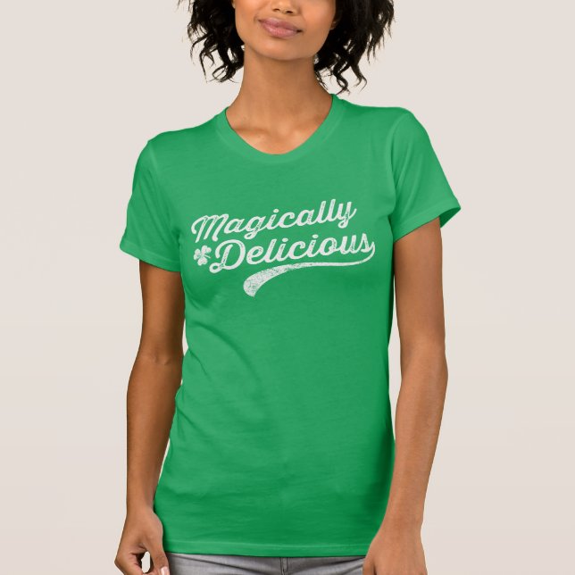 Magically Delicious Vintage Green T-Shirt (Front)