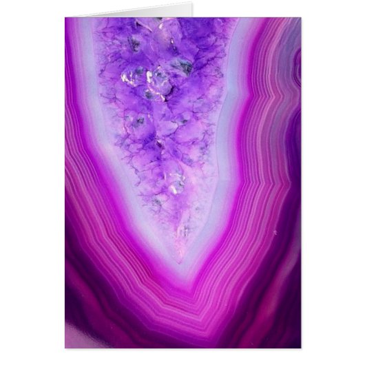 Magically Purple Agate Druzy Cards (Front)